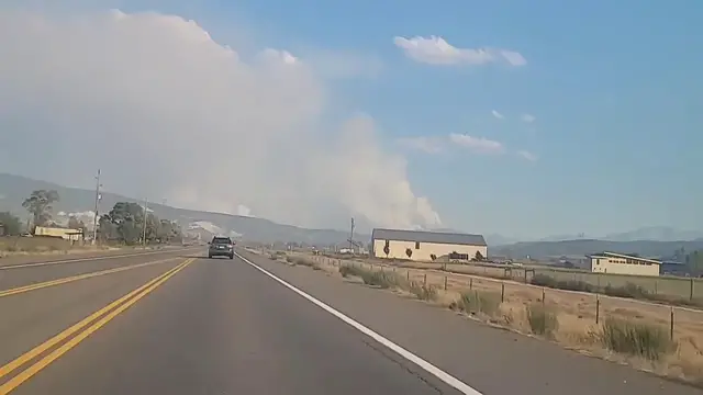 Video thumbnail for US: Gold Mountain Fire Continues to Spread Near Ouray With Zero Containment.