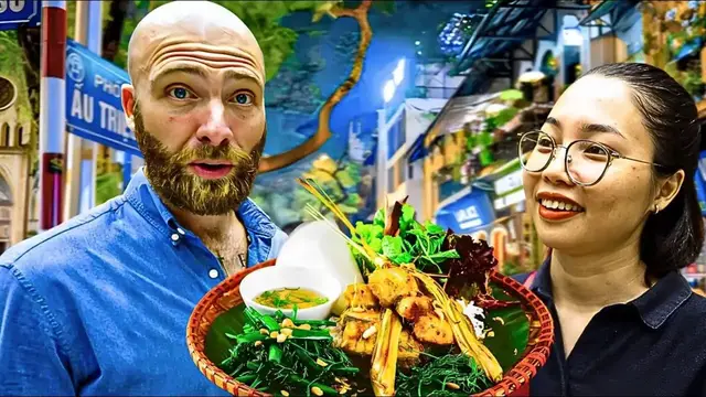 'Video thumbnail for Hanoi After Dark!! Vietnamese Night Street Food Marathon!!'