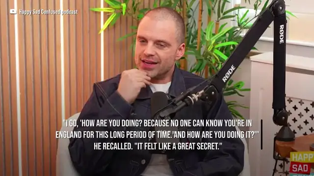 Video thumbnail for Sebastian Stan shocked Chris Evans' role in Avengers: Doomsday is public knowledge.