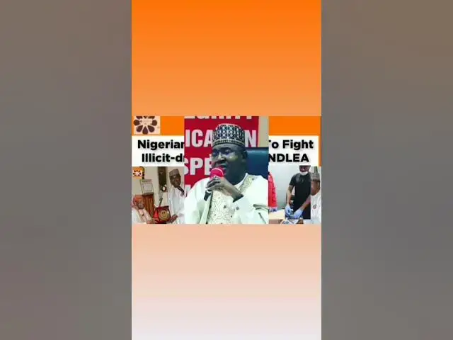 Video thumbnail for Nigerians Must Unite To Fight Illicit-drug Scourge - NDLEA ~ OsazuwaAkonedo