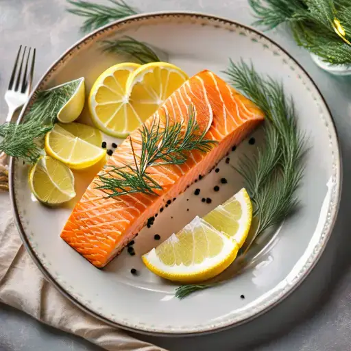 Video thumbnail for Baked Salmon with Lemon and Dill