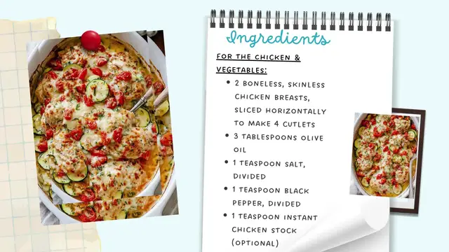 Video thumbnail for Mediterranean Chicken Zucchini Bake – Flavorful, Low-Carb & One-Pan Perfection