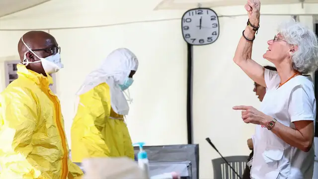 Video thumbnail for DR Congo's Ebola fight: Researchers test new drug in Ituri province