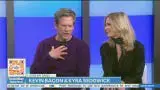 Video thumbnail for Good Day Cares: Actor Kevin Bacon and wife Kyra Sedgwick talk Food Bank For NYC, more