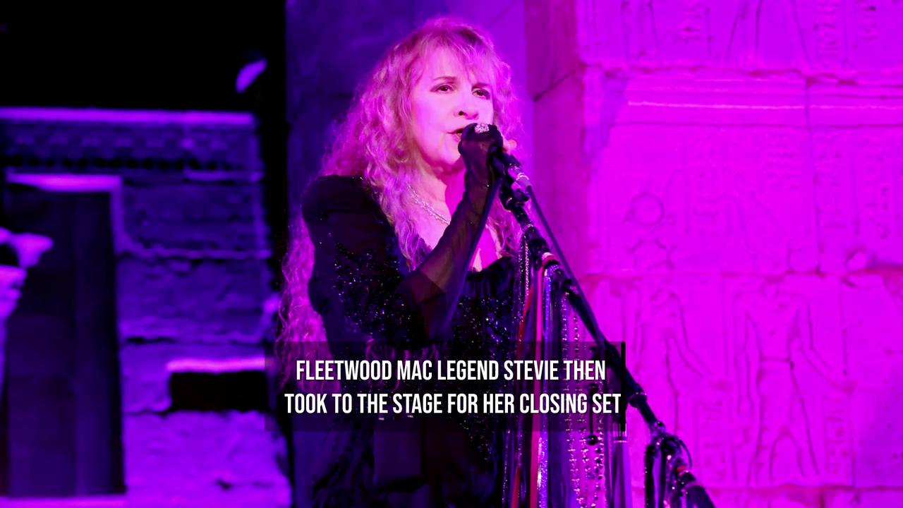 Video thumbnail for NEWS OF THE WEEK: Sabrina Carpenter performs surprise duet with Stevie Nicks at 2026 Met Gala.