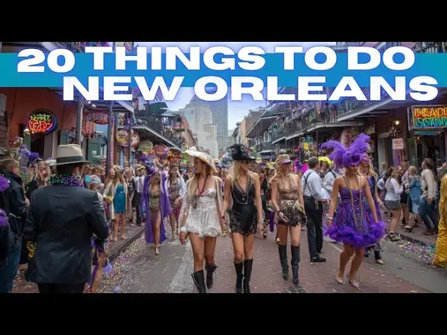 'Video thumbnail for Best Things To Do in New Orleans Louisiana 2025 4K'