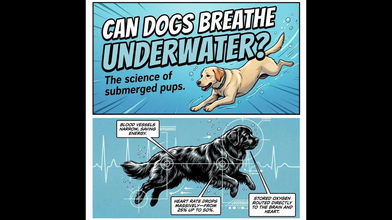 Video thumbnail for Why Dogs Cannot Breathe Underwater?