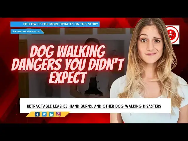 'Video thumbnail for Retractable Leashes and Dog Walking Dangers'