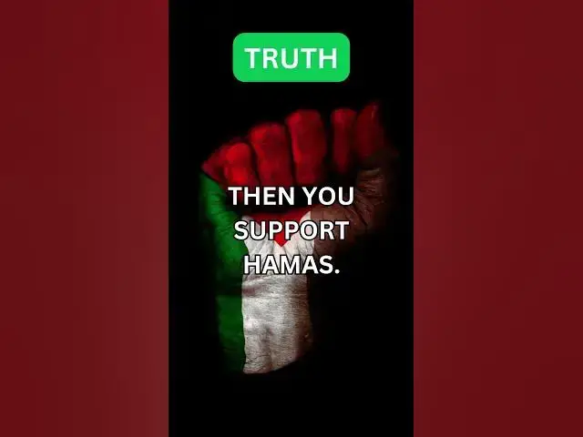 Video thumbnail for If You Support Palestinians...  #shorts #shortsfeed