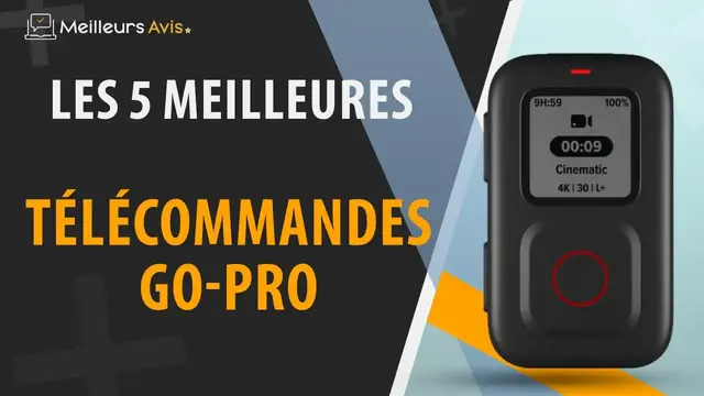 Video thumbnail for ⭐️ MEILLEURE TELECOMMANDE GO-PRO - Comparatif 2023
