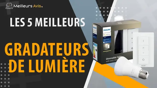 Video thumbnail for ⭐️ MEILLEUR GRADATEUR DE LUMIÈRE - Avis & Guide d'achat (Comparatif 2022)