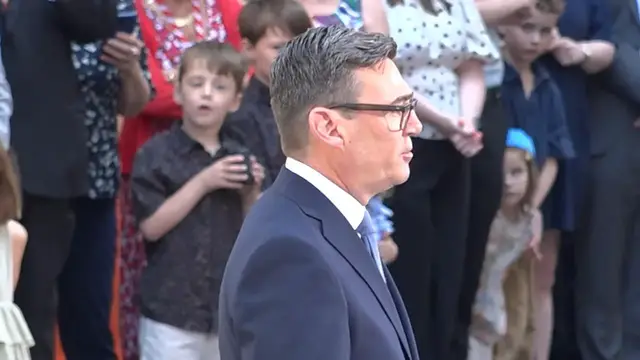 Video thumbnail for UK: Andy Burnham delivers first speech as British prime minister.