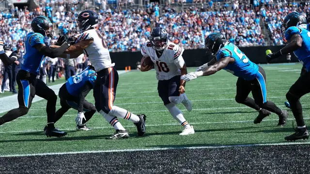 Video thumbnail for Bears Dominate Panthers 59-37: Week 1 Recap & Reaction
