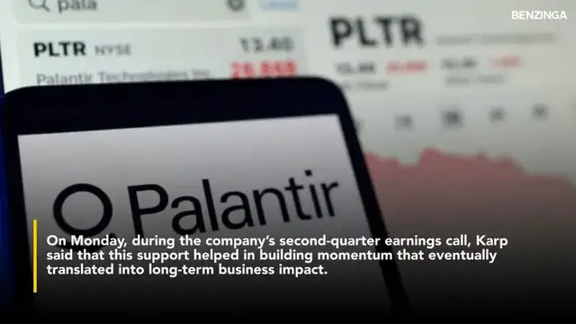 'Video thumbnail for Alex Karp Thanks Retail Investors For Palantir's Rise- 'Stop Talking To The Haters, They're Suffering''