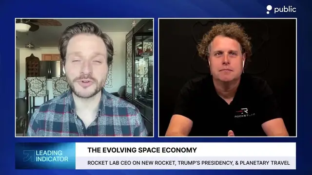 'Video thumbnail for Rocket Lab CEO on New Spacecraft, Trump Presidency, and Mission to Venus'
