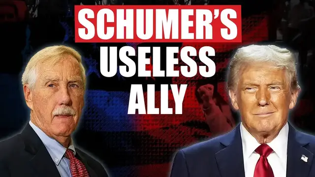 'Video thumbnail for Senator Angus King Sold Out Americans for Trump'