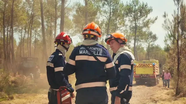 Video thumbnail for France: France continues wildfire battle as heat wave keeps Europe on alert.