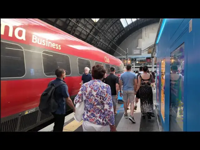 'Video thumbnail for Zurich to Milan Train 2025 | Most Scenic Route Through the Swiss Alps'