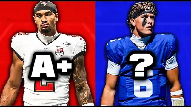 Video thumbnail for Grading The 2025 NFL Draft Midway Through Their Rookie Year (Picks 17-32)