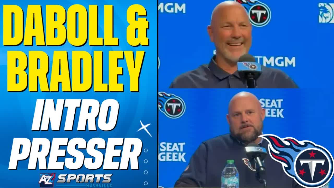 Video thumbnail for a to z sports nashville: titans new oc brian daboll & dc gus bradley: cam ward, defensive identity analysis