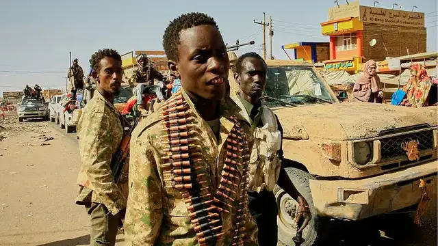 'Video thumbnail for Sudan army claims Colombian, Ukrainian mercenaries killed in Darfur'