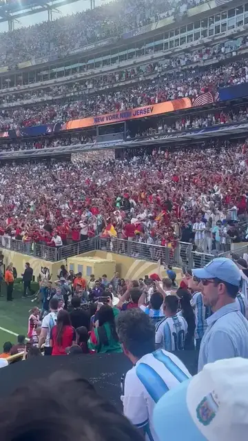 Video thumbnail for Spain Goal Celebration against Argentina at the 2026 World Cup Final