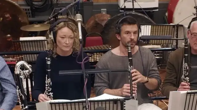 Video thumbnail for Jurassic World Rebirth: Jonathan Bailey Scoring Session (Featurette)