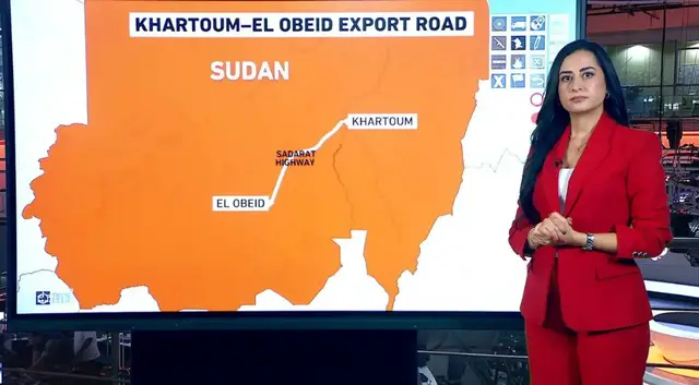 Video thumbnail for Why Sudan’s army takeover of key highway could change the war