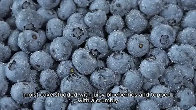 Video thumbnail for Classic Blueberry Buckle recipe