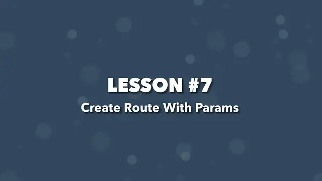 Video thumbnail for Weather App Build (Vue 3 & Tailwind) #7 - Redirect Route