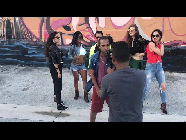 Video thumbnail for BEHIND SCENES RECORDING A COVER DANCE VIDEO IN WYNWOOD MIAMI
