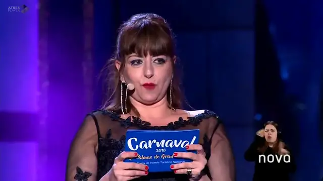 Video thumbnail for Drag Sethlas wieder Blasphemie in Las Palmas beim Karneval 2018