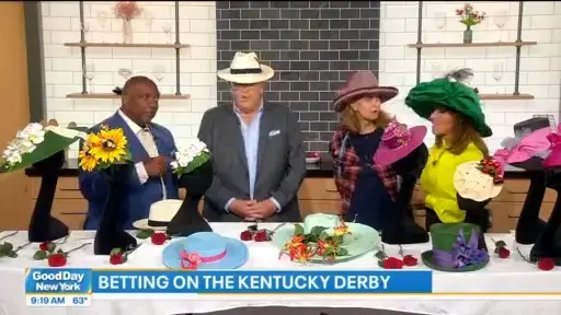 Video thumbnail for Kentucky Derby betting odds and what hat to wear: Good Day Today