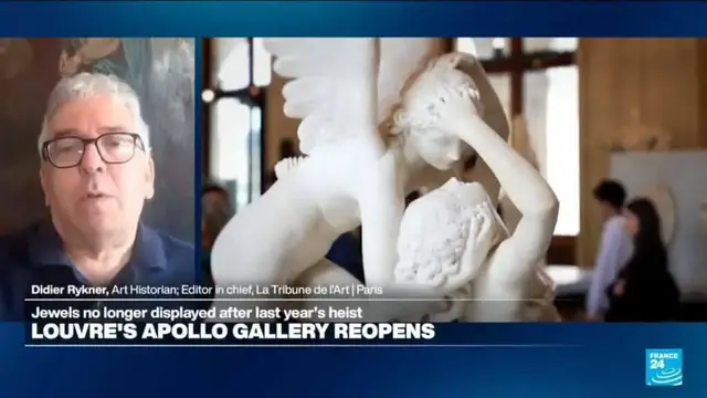 Video thumbnail for Didier Rykner: The Louvre needs to be 'refurbished', Macron's big project is 'useless and expensive'