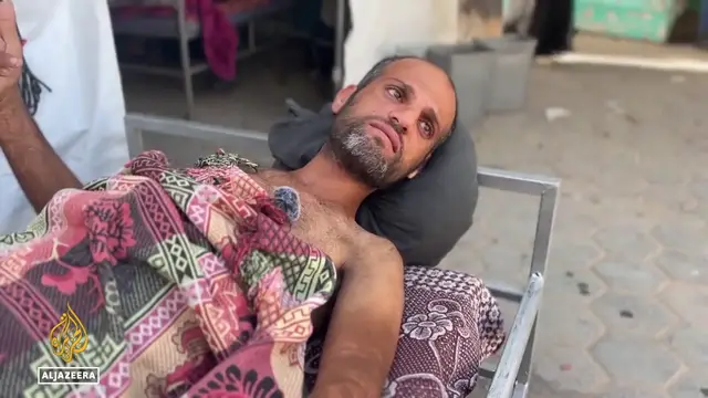 'Video thumbnail for Gaza hospitals in dire need: Patients and doctors struggle with severe shortages'