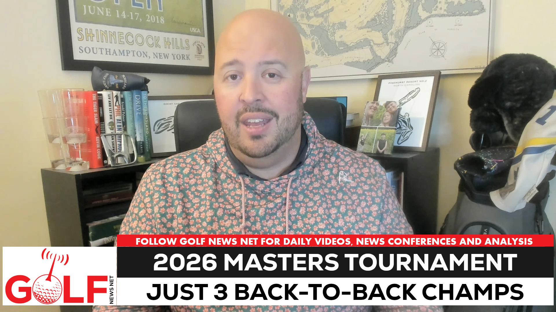 Video thumbnail for Rory McIlroy looks to become 4th back-to-back Masters champion