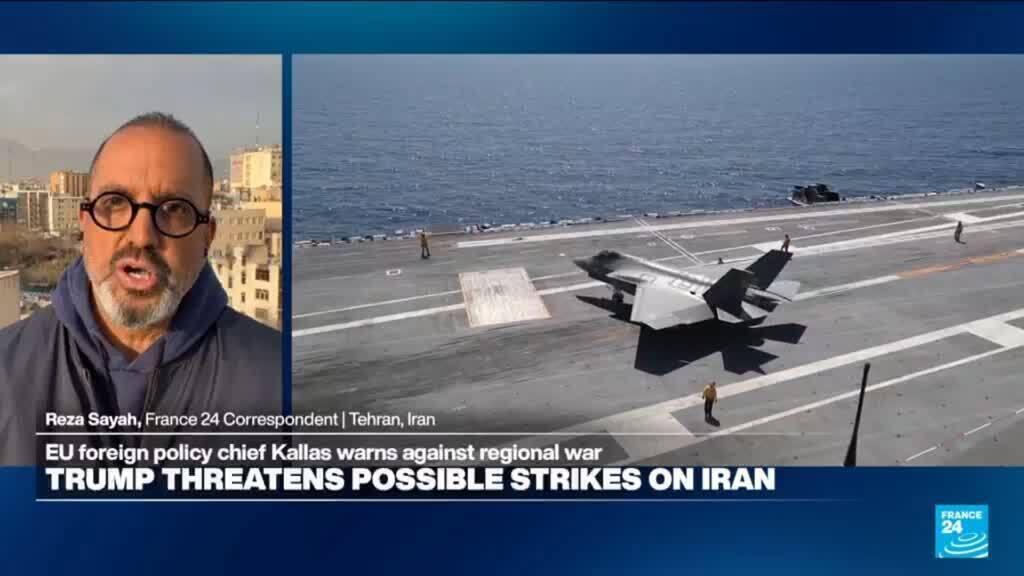 Video thumbnail for 'Nervous times in Tehran' ahead of crunch US talks and strike threat