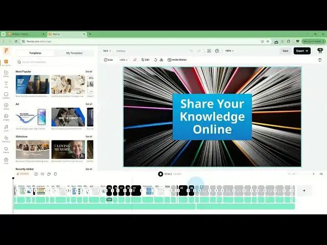 Video thumbnail for Convertir un PowerPoint en Vidéo avec l’IA | Tutoriel FlexClip