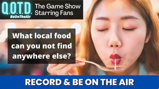 Video thumbnail for Chow Town! Today’s QOTD Question (Record with link below & be on air!)