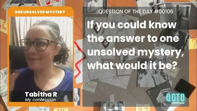 Video thumbnail for Tabitha needs to know if aliens exist!