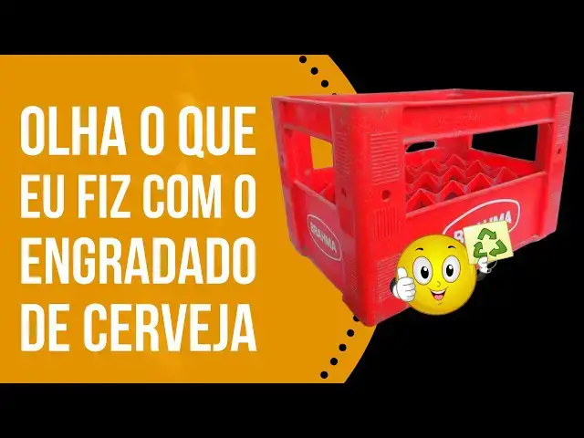Video thumbnail for Como reaproveitar engradados de bebidas na jardinagem
