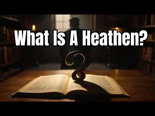 Video thumbnail for What is a Heathen? The Shocking Truth Exposed! | Unveiling the Truth!