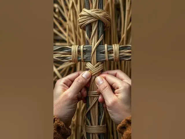 Video thumbnail for Crafting a Brigid’s Cross for Home Blessings