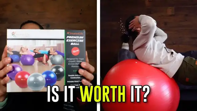 Video thumbnail for What To Expect With The  SmarterLife Workout Exercise Ball.