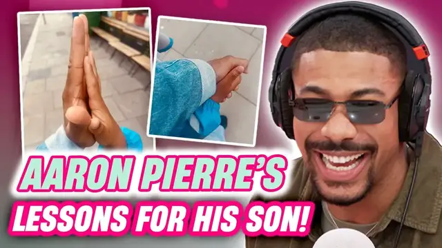 Video thumbnail for Aaron Pierre's lessons for his son & heartwarming introduction to DC Comics | Capital XTRA