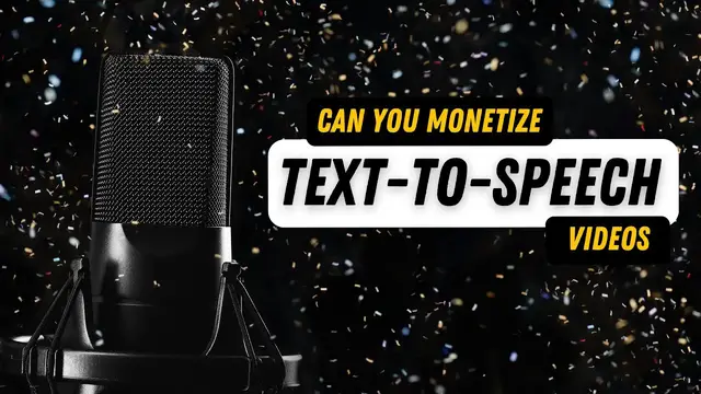 Video thumbnail for Can You Monetize Text-to-Speech Videos on YouTube?