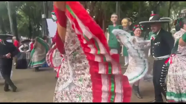 Video thumbnail for Mexico: Mexico Czechia Fans Gather Before Match 5.