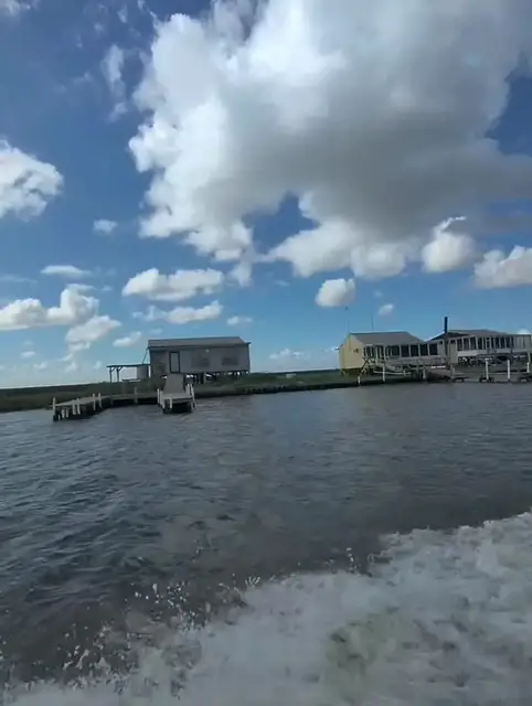 Video thumbnail for Storm Clouds over Louisiana Bayou Camps