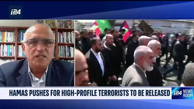 'Video thumbnail for Hamas pushes for high-profile terrorists to be released'