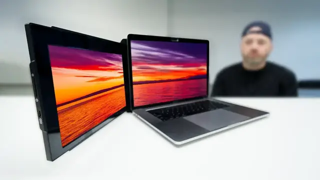 'Video thumbnail for The Amazing Double Laptop!!'